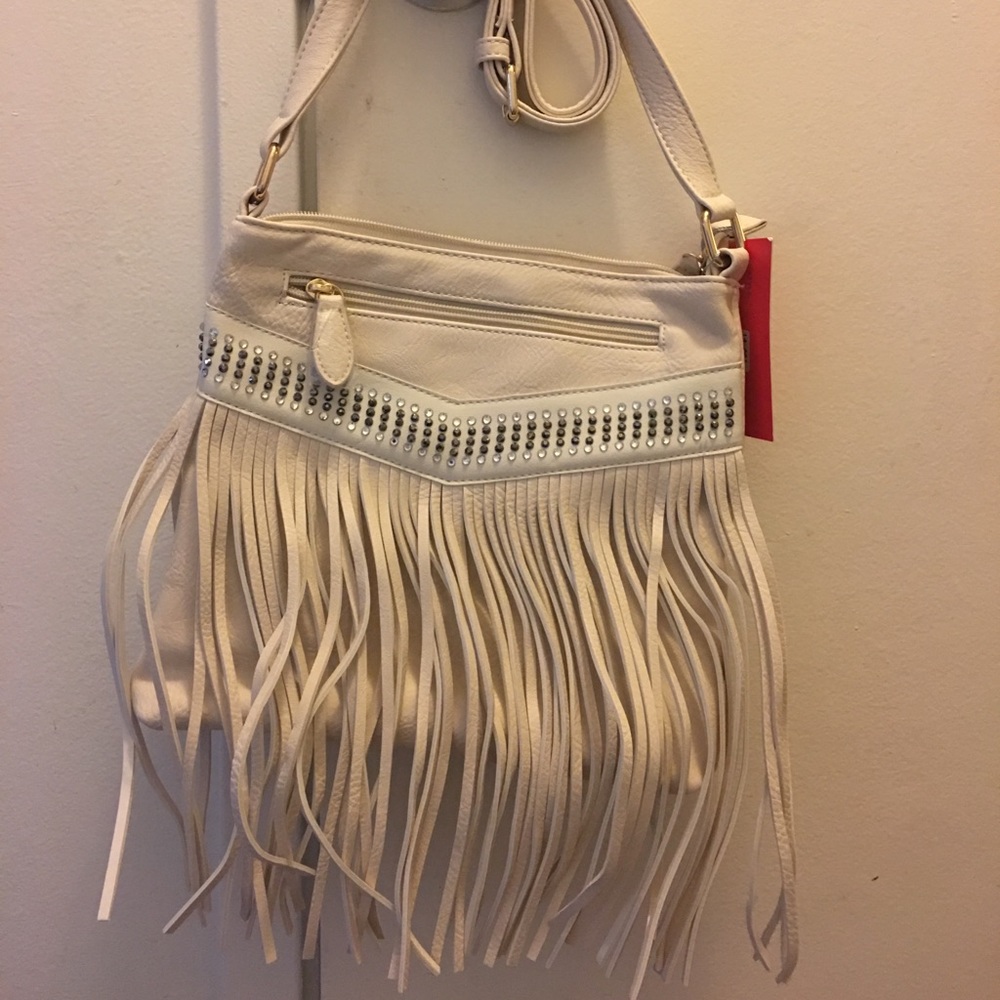 Vieta fringe crossbody